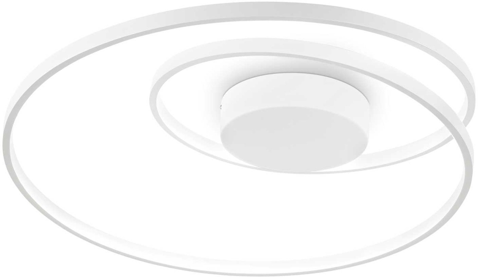 Led Loftlampe Ideal Lux Oz Hvid ø60ã 18 Cm 5000 Lm 3000