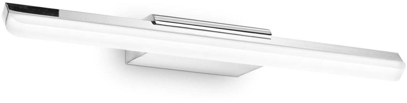 Led-væglampe Ideal Lux Riflesso Ip44 900 Lm Krom L42 H4 B9 Cm