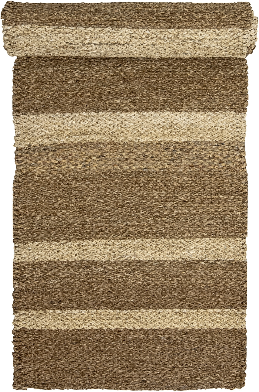 Løber Gulvtæppe Bloomingville Felex Vandhyacint Natur 70x275 Cm