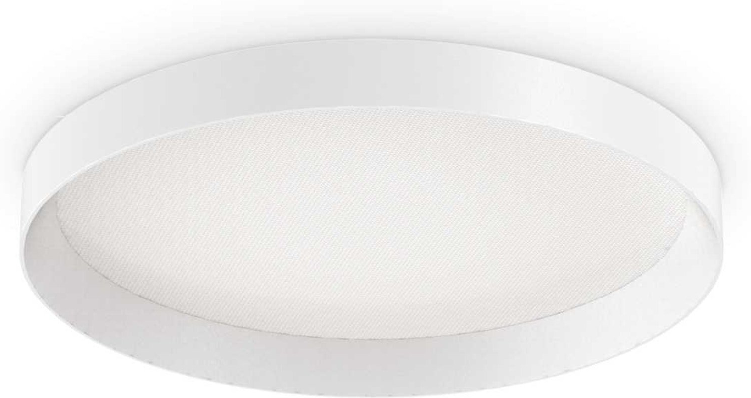 Loftlampe Ideal Lux Fly ø35 Cm Integreret Led 18w 2600 Lm 3000k Hvid