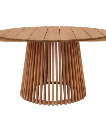 Lorca Spisebord Spisebord  Teak  Natur ø120x75 Cm