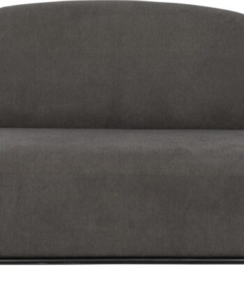 Loungesofa Studio White Polly Askegrå Polyester 125x77x71   Cm