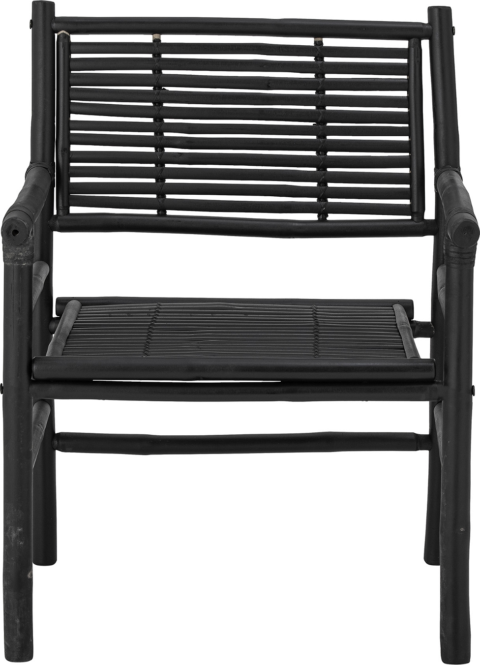 Loungestol Bloomingville Coen   Sort Bambus   Elegant Bambus Lænestol H84ã B53ã L63 Cm