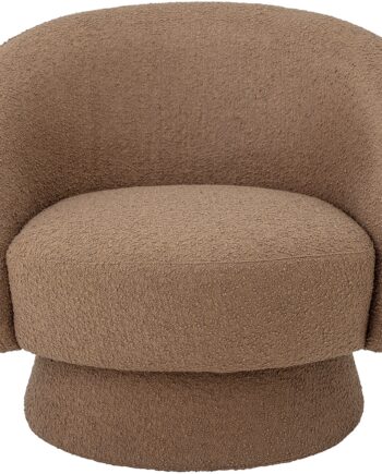 Loungestol Bloomingville Ted Brun Polyester H74   B82   L93 Cm