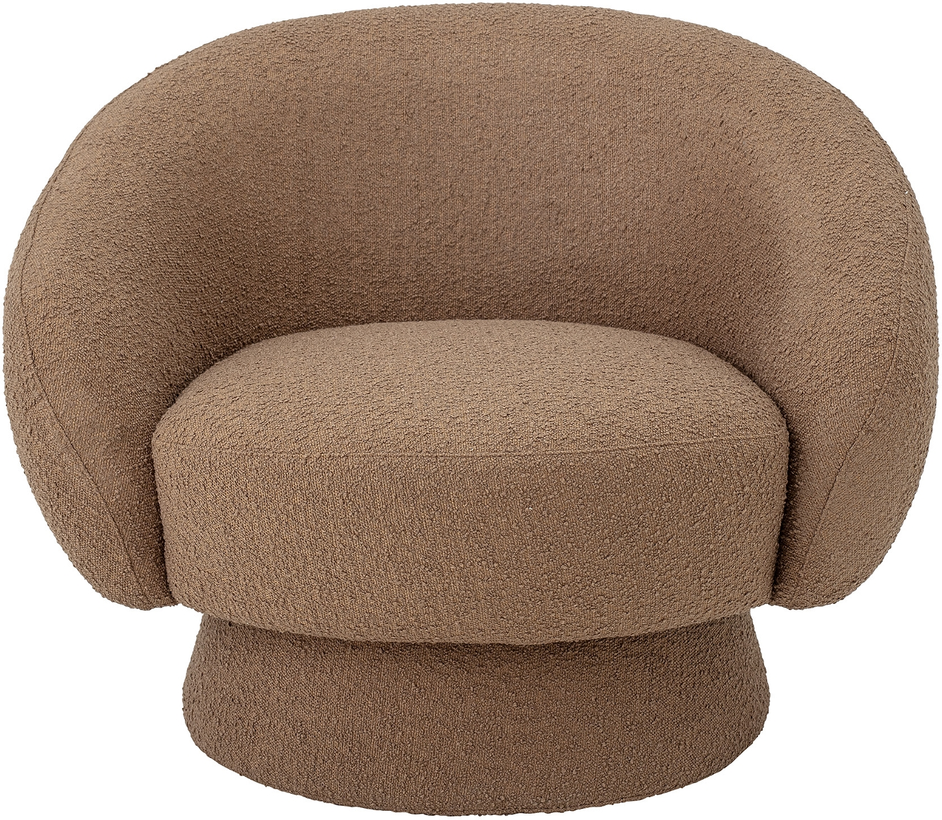 Loungestol Bloomingville Ted Brun Polyester H74   B82   L93 Cm