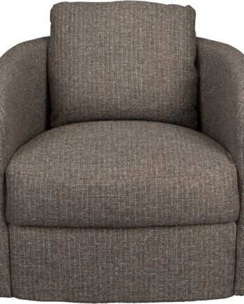 Loungestol Dutchbone Boho   Mørkegrå Silikoniseret Fiber Polstret Retro Lænestol Til Stuen