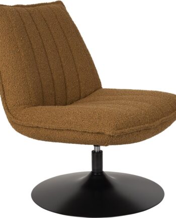 Loungestol Studio White Jax  Valnød  Akryl-polyester Stof   Metalstel  H85ã B68ã L79 Cm