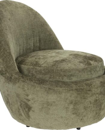 Loungestol Studio White Nash   Brungrå Polyester H83xb61xl61 Cm