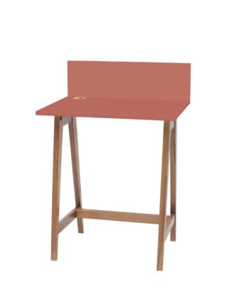 Luka Asketræ Skrivebord 65x50cm Antik Pink