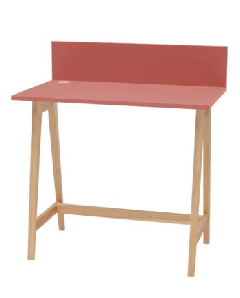 Luka Asketræ Skrivebord 85x50cm Antik Pink