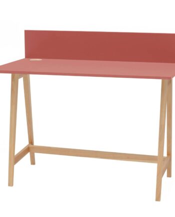 Luka Asketræ Skrivebord 110x50cm Antik Pink