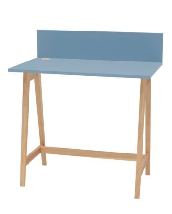 Luka Asketræ Skrivebord 85x50cm Gentle Blue