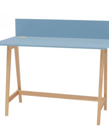 Luka Asketræ Skrivebord 110x50cm Gentle Blue