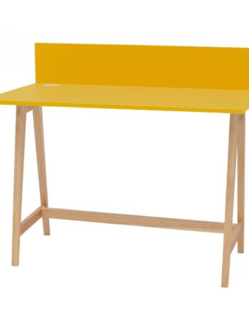 Luka Asketræ Skrivebord 110x50cm Gul
