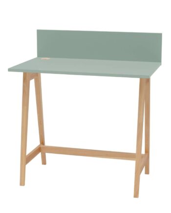 Luka Asketræ Skrivebord 85x50cm Salviegrøn