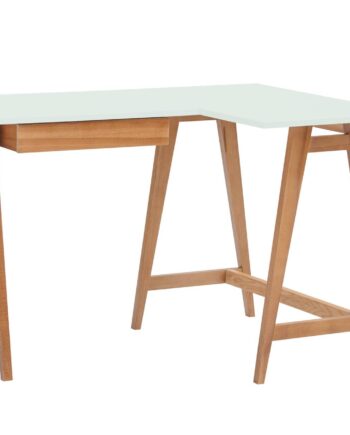 Luka Hjørneskrivebord B115cm   D85cm Fleeting Mint Oak Højre Side