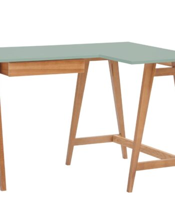 Luka Hjørneskrivebord B115cm   D85cm Salviegrøn Oak Højre Side