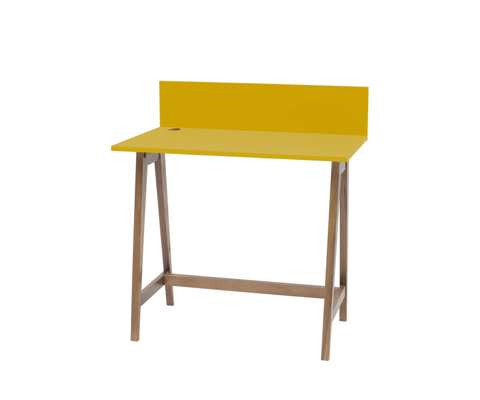 Luka Skrivebord 85x50cm Eg Gul