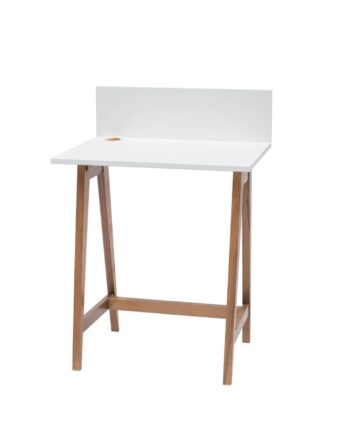 Luka Skrivebord 65x50cm Eg   Hvid