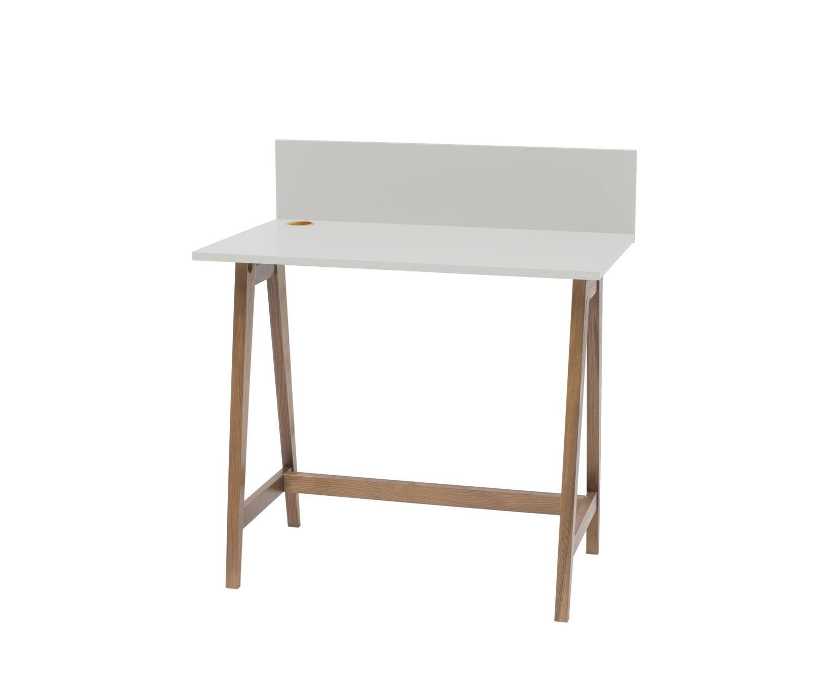 Luka Skrivebord 85x50cm Eg Lysegrå