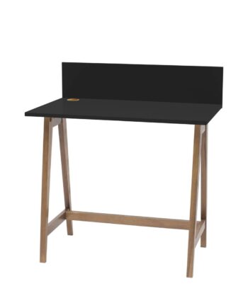 Luka Skrivebord 85x50cm Eg Sort