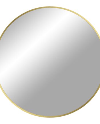 Madrid Spejl Spejl  Aluminium  Messing Look ø80 Cm