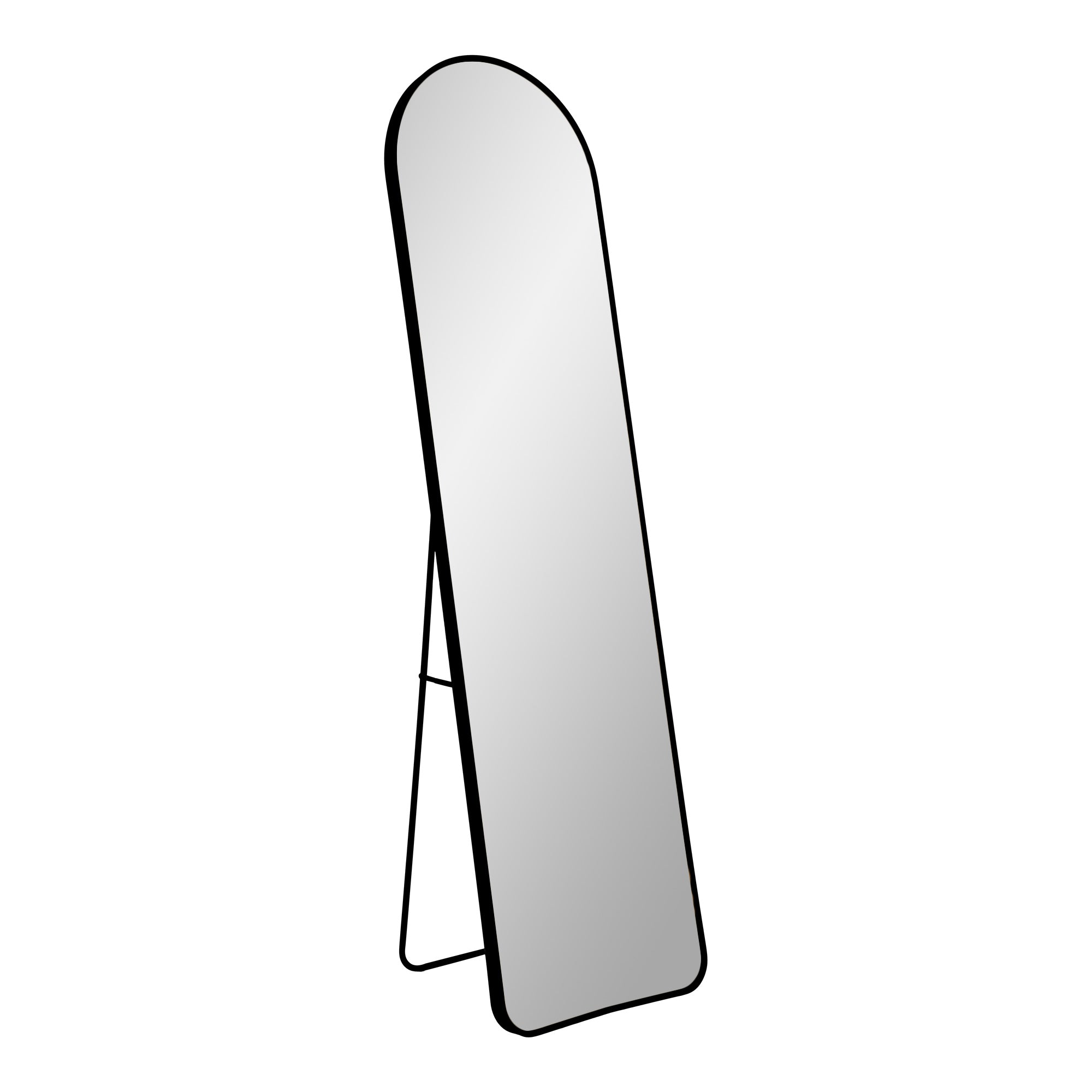 Madrid Spejl Spejl  Aluminium  Sort 40x150 Cm
