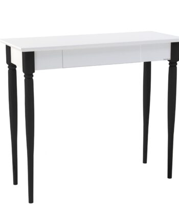 Mamo Skrivebord 65x40cm Hvide   Sorte Ben