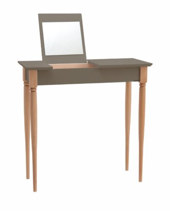 Mamo Sminkebord Med Spejl  65x35cm  Brun