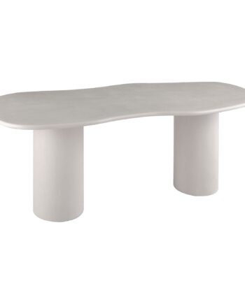 Maranola Spisebord Spisebord  Cement Look  Beige 96x200x76 Cm