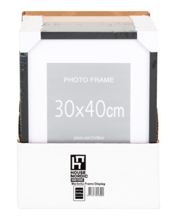 Marbella Ramme Display Ramme Display    Stk  Sort Og   Stk  Natur 30x40 Cm