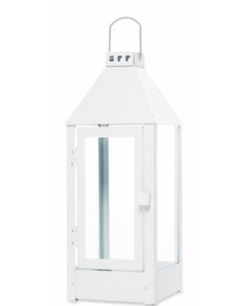 Marco Lanterne    Farver  22     22     60 Cm Galvaniseret Hvid