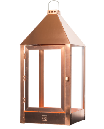 Marco Lanterne    Farver  32   32   70 Cm Massiv Kobber