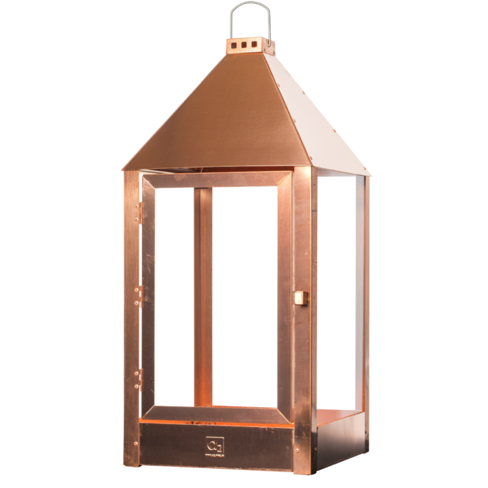 Marco Lanterne Farver 32 32 70 Cm Massiv Kobber