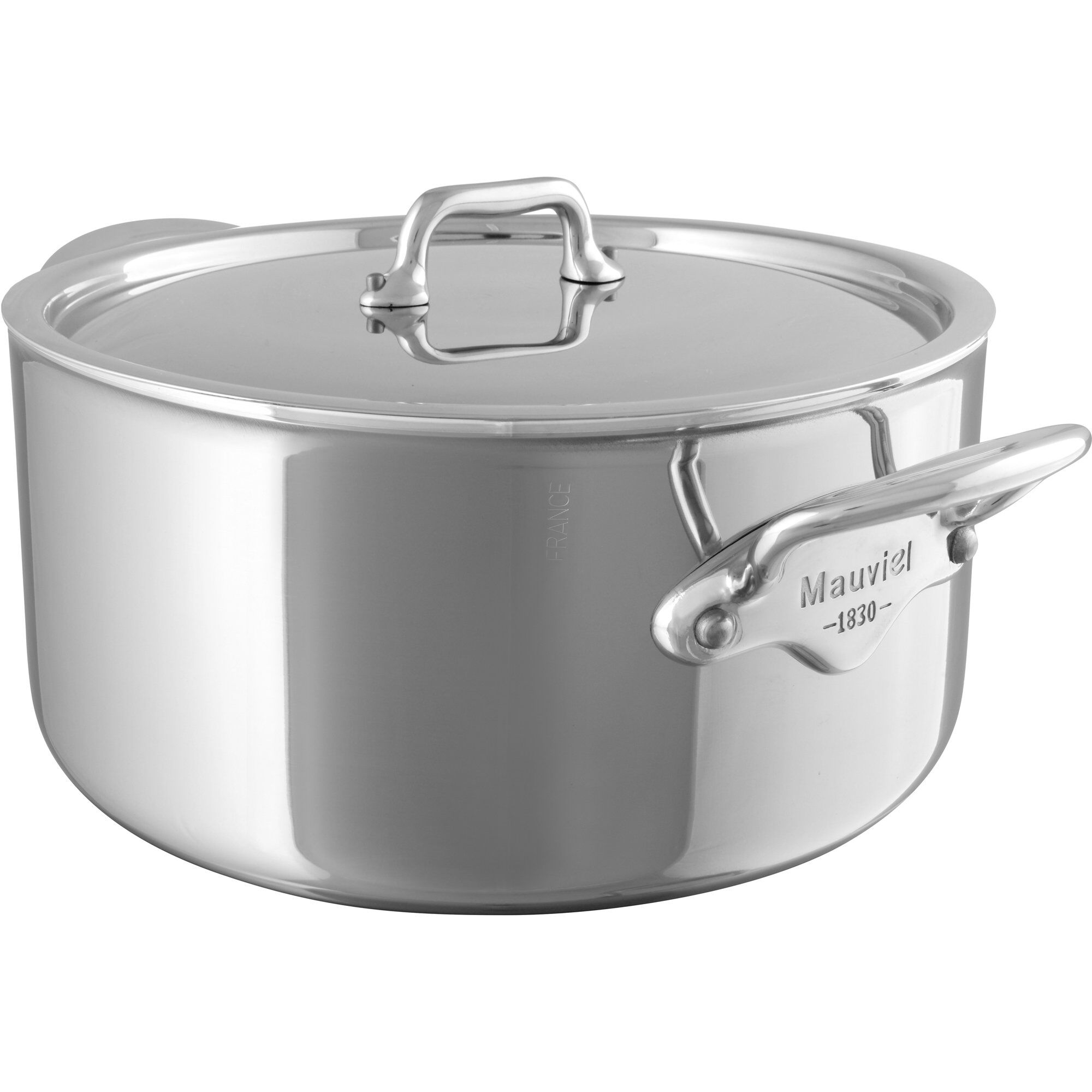 Mauviel Cook Style Gryde   Stål Med Låg      Liter