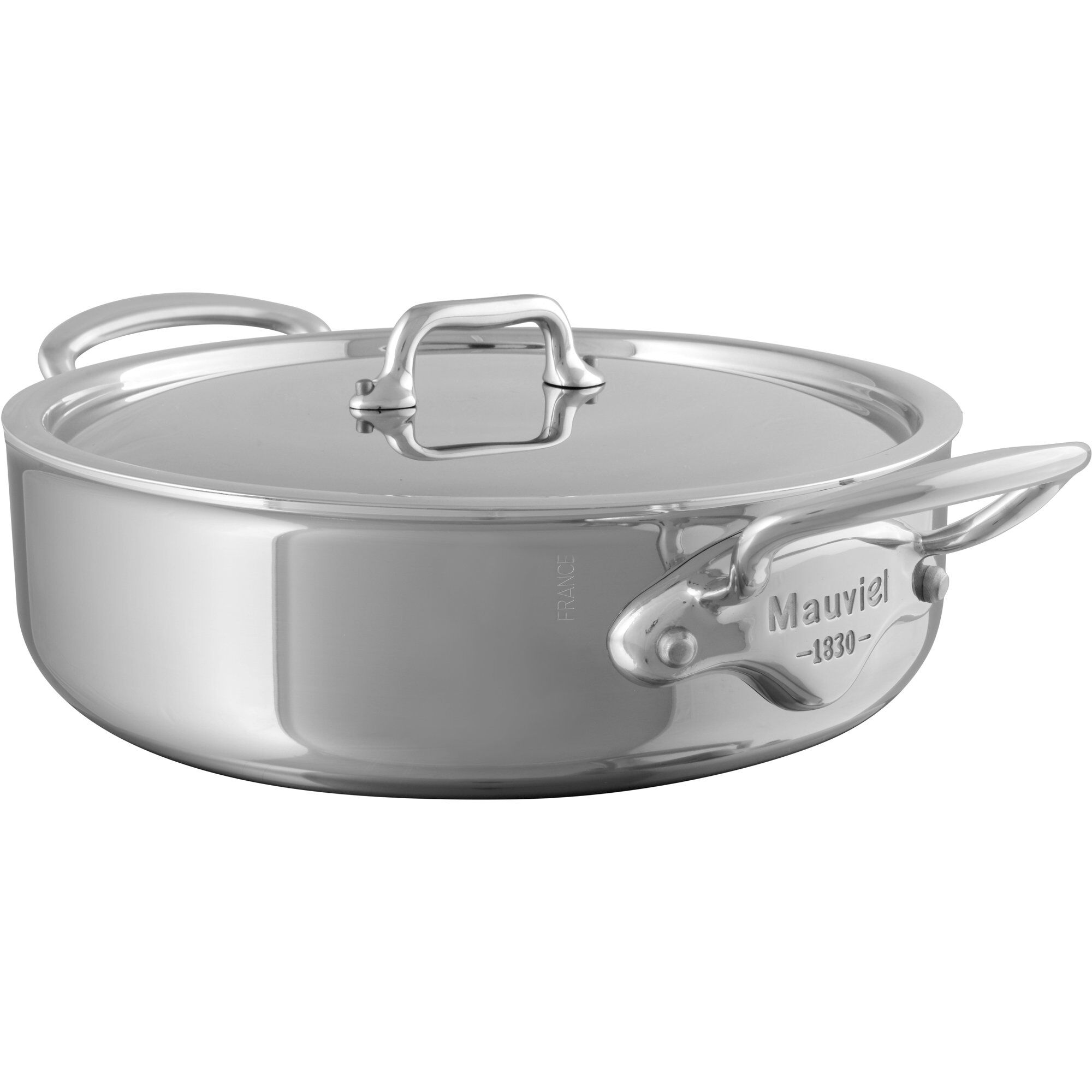 Mauviel Cook Style Gryde Med Stållåg      Liter