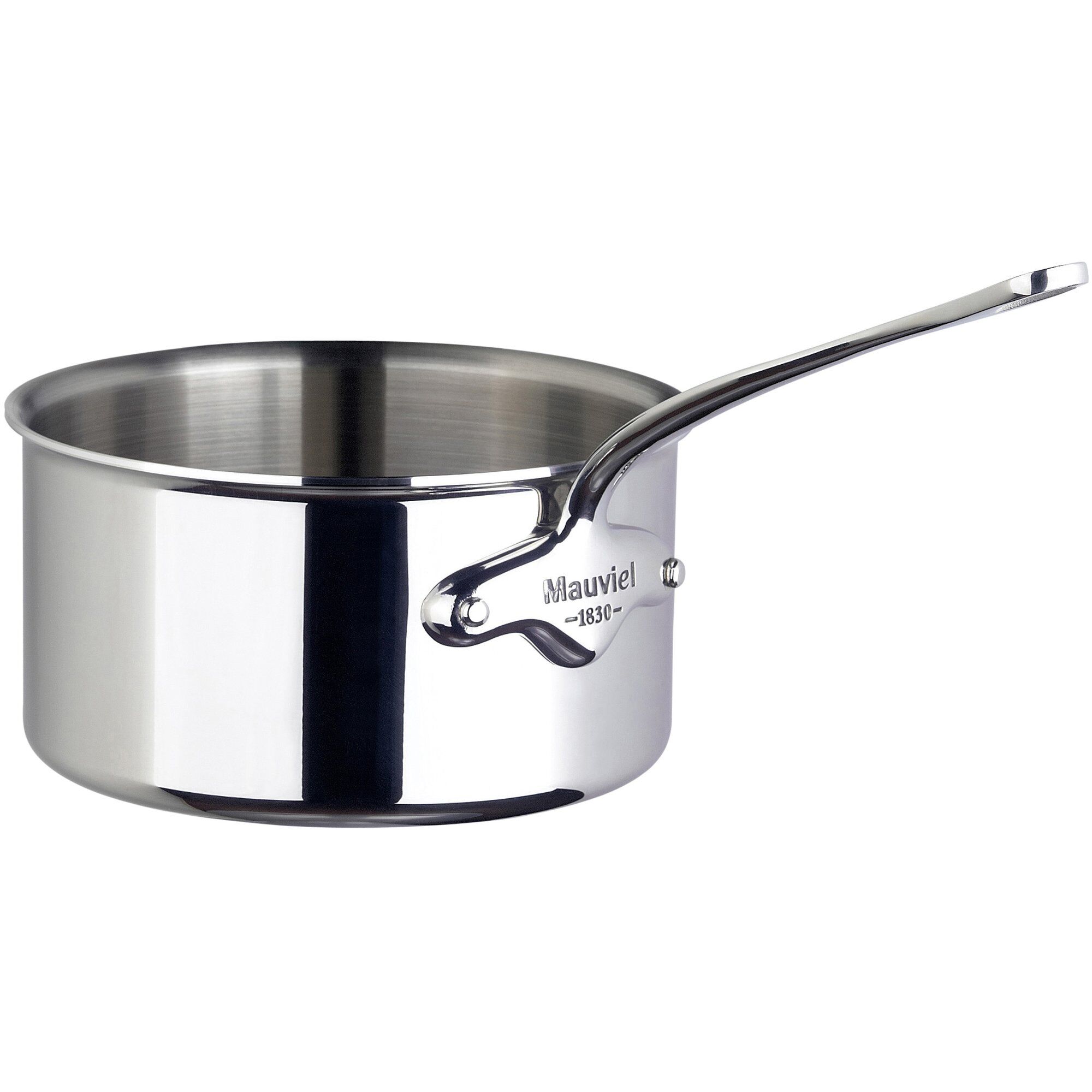 Mauviel Cook Style Kasserolle   Stål      Liter