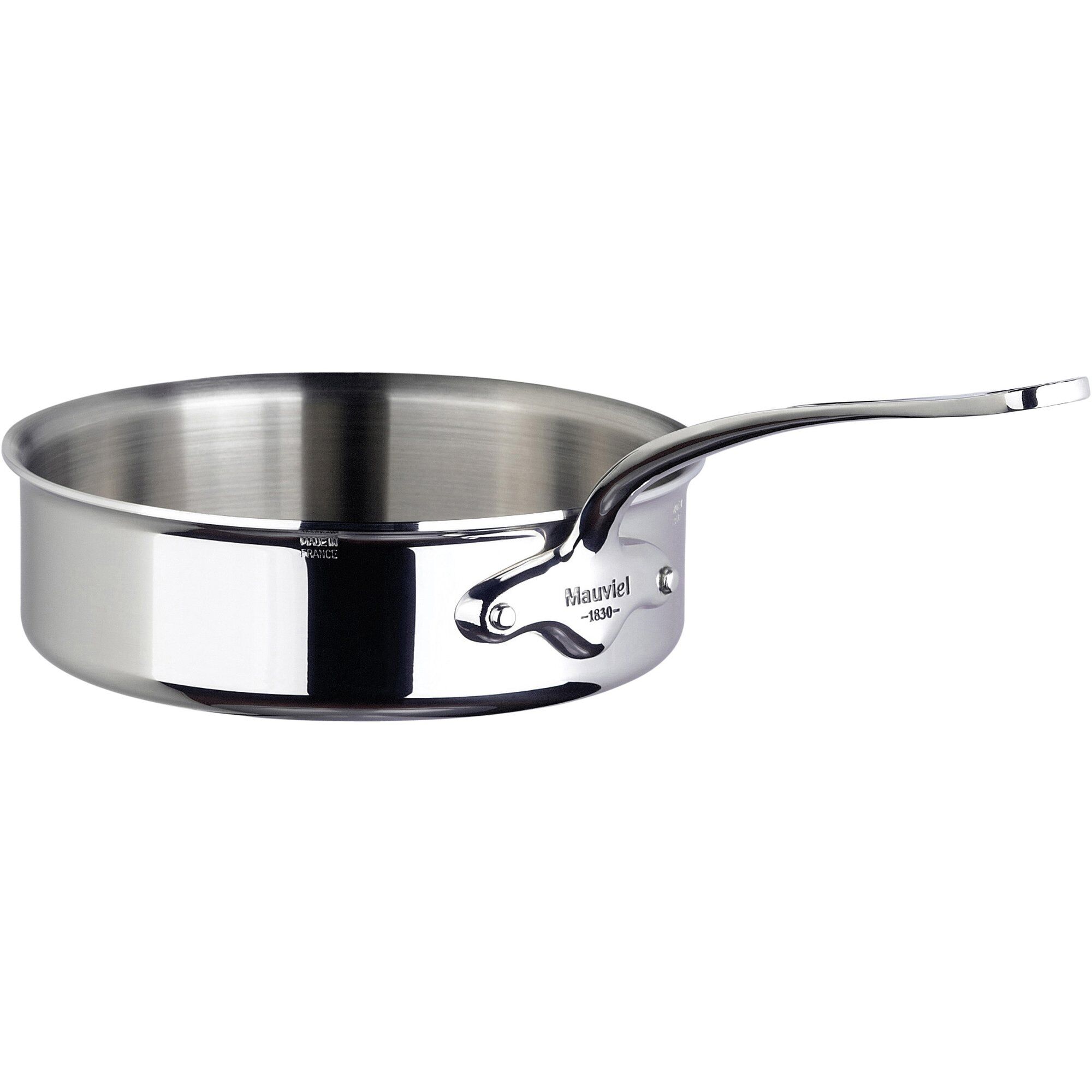 Mauviel Cook Style Sauterpande   Stål  20 Cm