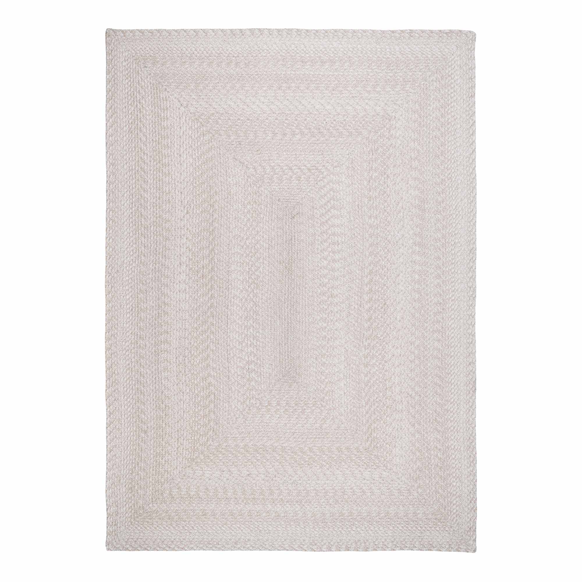 Menorca Tæppe Tæppe   100  Genanvendt Plastik  Sand  140x200 Cm
