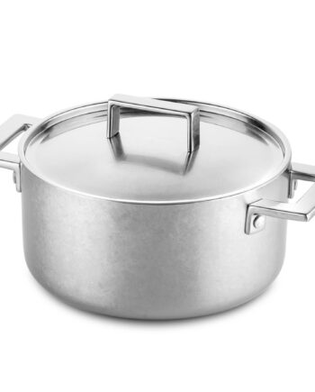 Mepra Attiva Gryde Med Låg 22 Cm  Rustfrit Stål