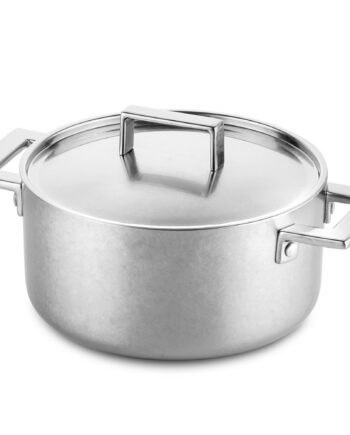 Mepra Attiva Gryde Med Låg 20 Cm  Rustfrit Stål