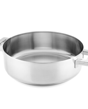 Mepra Stile Traktørpande Med To Håndtag 28 Cm  Rustfrit Stål