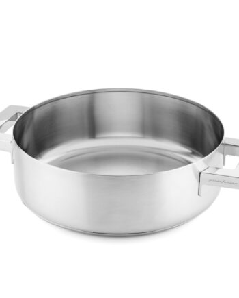 Mepra Stile Traktørpande Med To Håndtag 24 Cm  Rustfrit Stål
