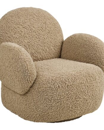 Messina Loungestol Med Drejefunktion Loungestol Med Drejefunktion  Lysebrun Hn1265
