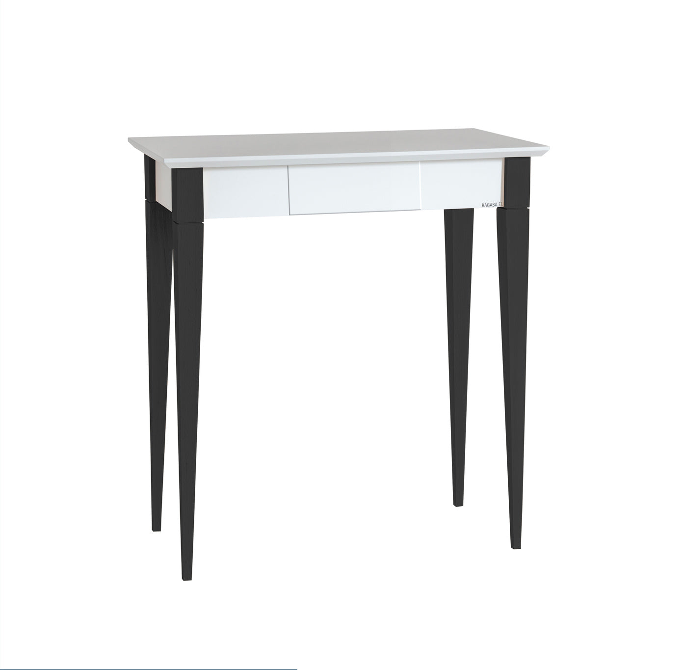 Mimo Skrivebord 65x40cm Sort Ben   Hvid