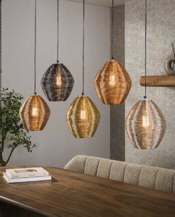 Mix-match Loftlampe   Forskellige Metalfarver Levering Uden Pære