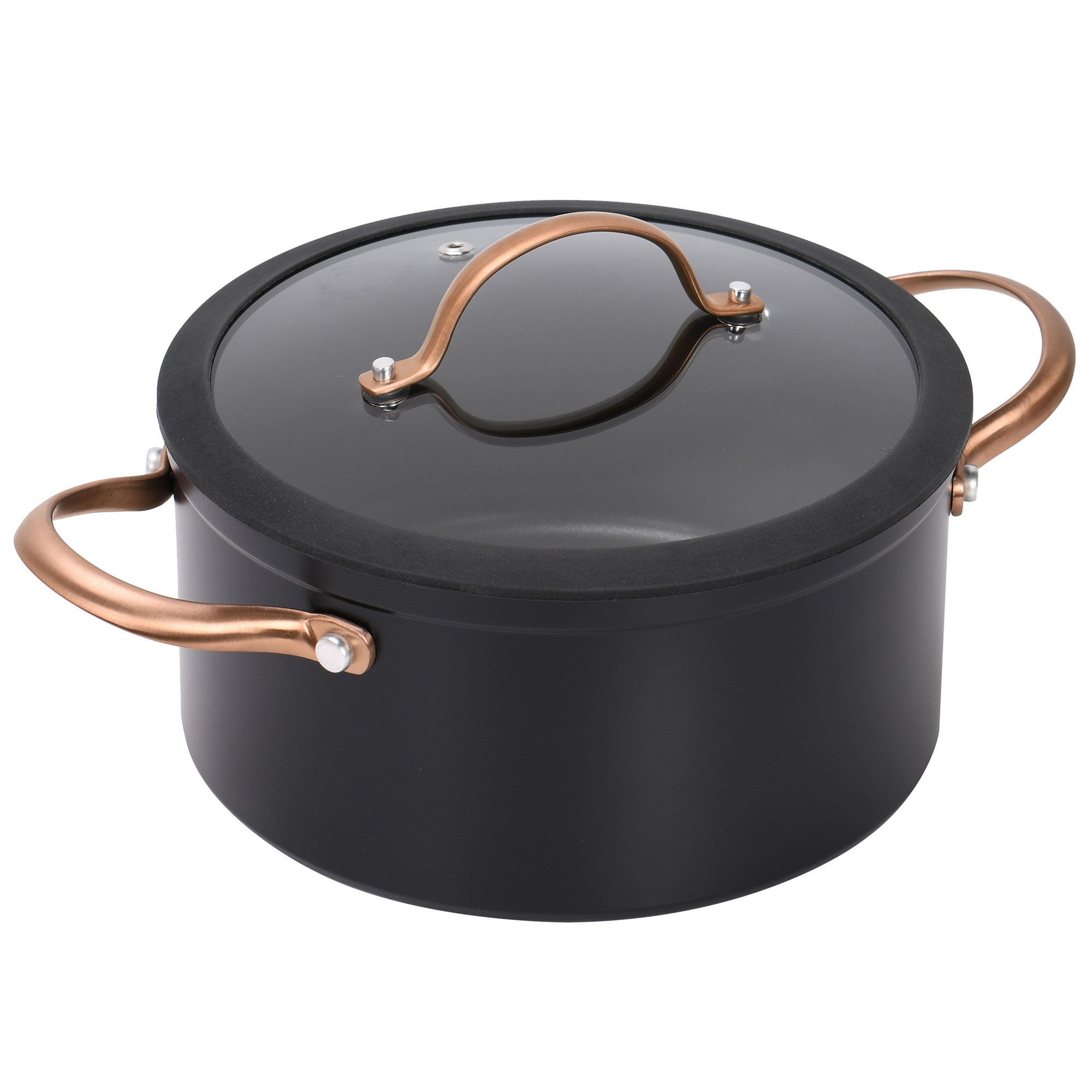 Modern House Black Copper Gryde 3â Liter