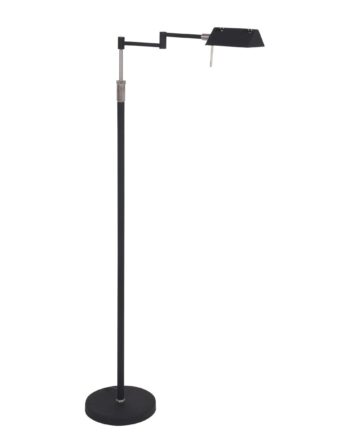 Morse Gulvlampe   Tre Metalfarver Metal Sort
