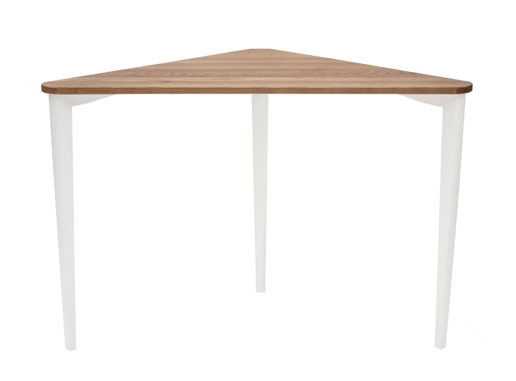 Naja Hjørneskrivebord B114   L85   H75cm Eg Hvide Ben