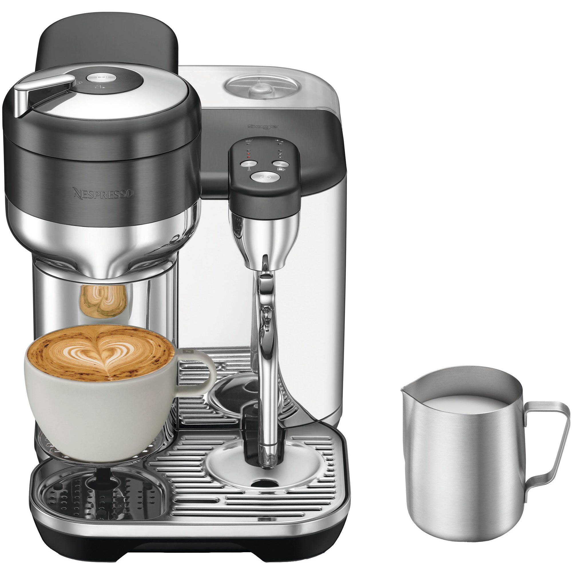 Nespresso By Sage Vertuo Creatista Kapselmaskine  Black Truffle